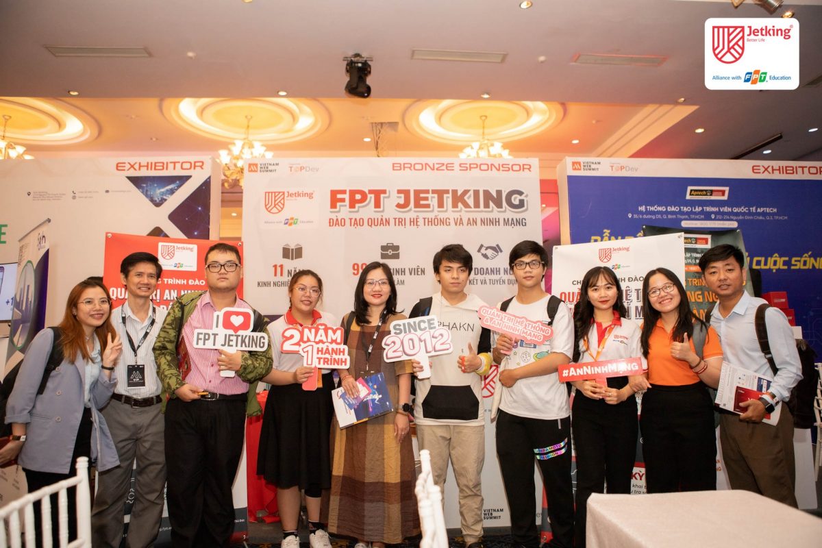 FPT Jetking tham gia Vietnam Web Summit 2022 với vai trò nhà tài trợ Đồng