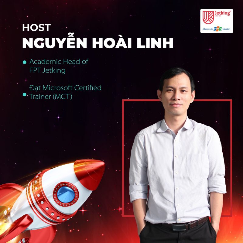 Thầy Nguyễn Hoài Linh - Giám đốc đào tạo FPT Jetking 