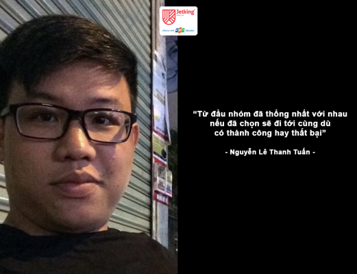 Bạn Nguyễn Lê Thanh Tuấn chia sẻ về quá trình làm đồ án