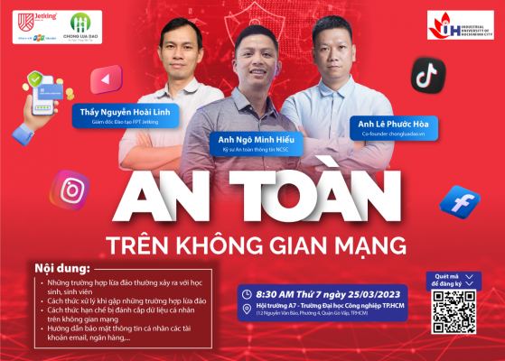 Cơ hội tham gia Workshop An toàn trên không gian mạng cùng FPT Jetking