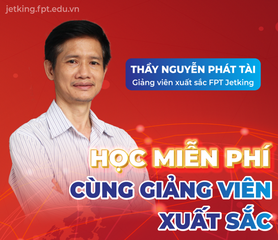 Thầy Nguyễn Phát Tài - giảng viên đứng lớp Tập Săn Lỗ Hổng