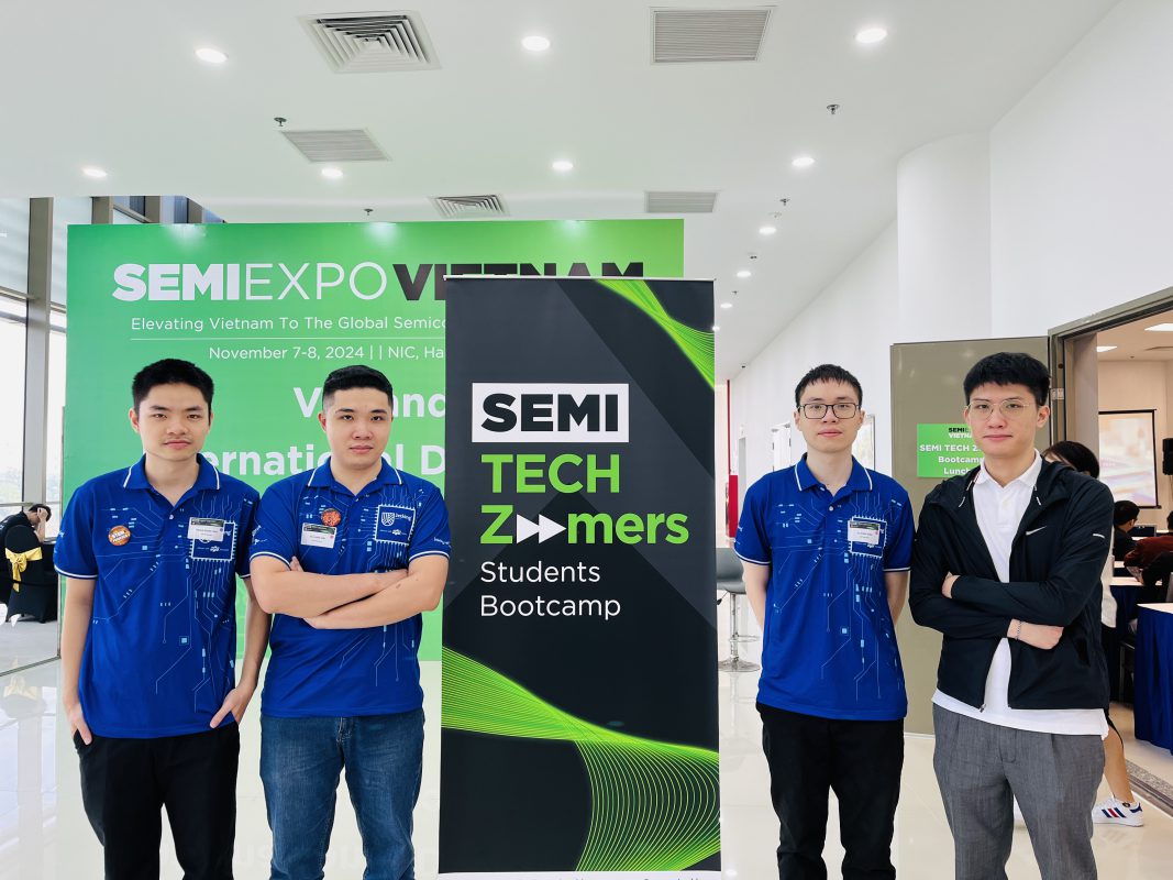 4 sinh viên FPT Jetking vượt qua vòng phỏng vấn để tham gia Students Bootcamp tại SEMI EXPO Vietnam 2024