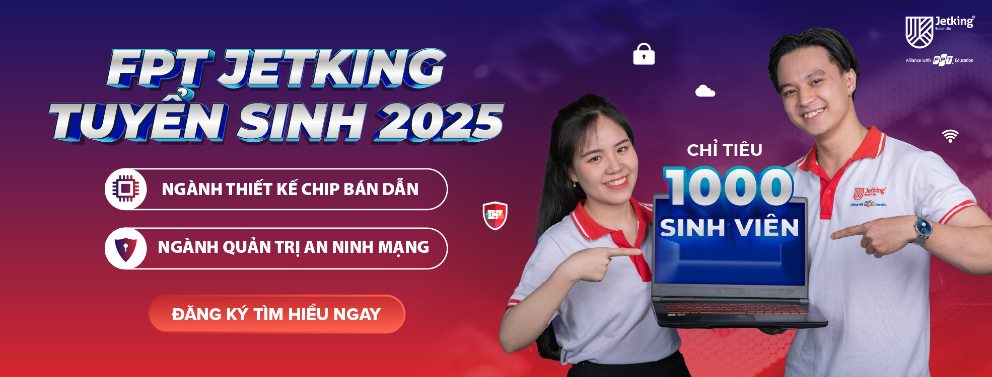 Hệ thống đào tạo FPT Jetking tuyển sinh ngành năm 2025