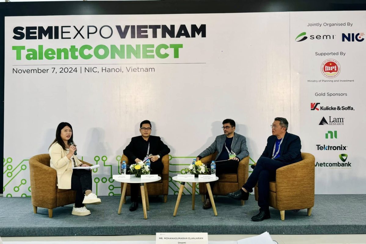 Chuyên gia trao đổi trong chuỗi hoạt động của SemiEXPO VIETNAM TalentCONNECT