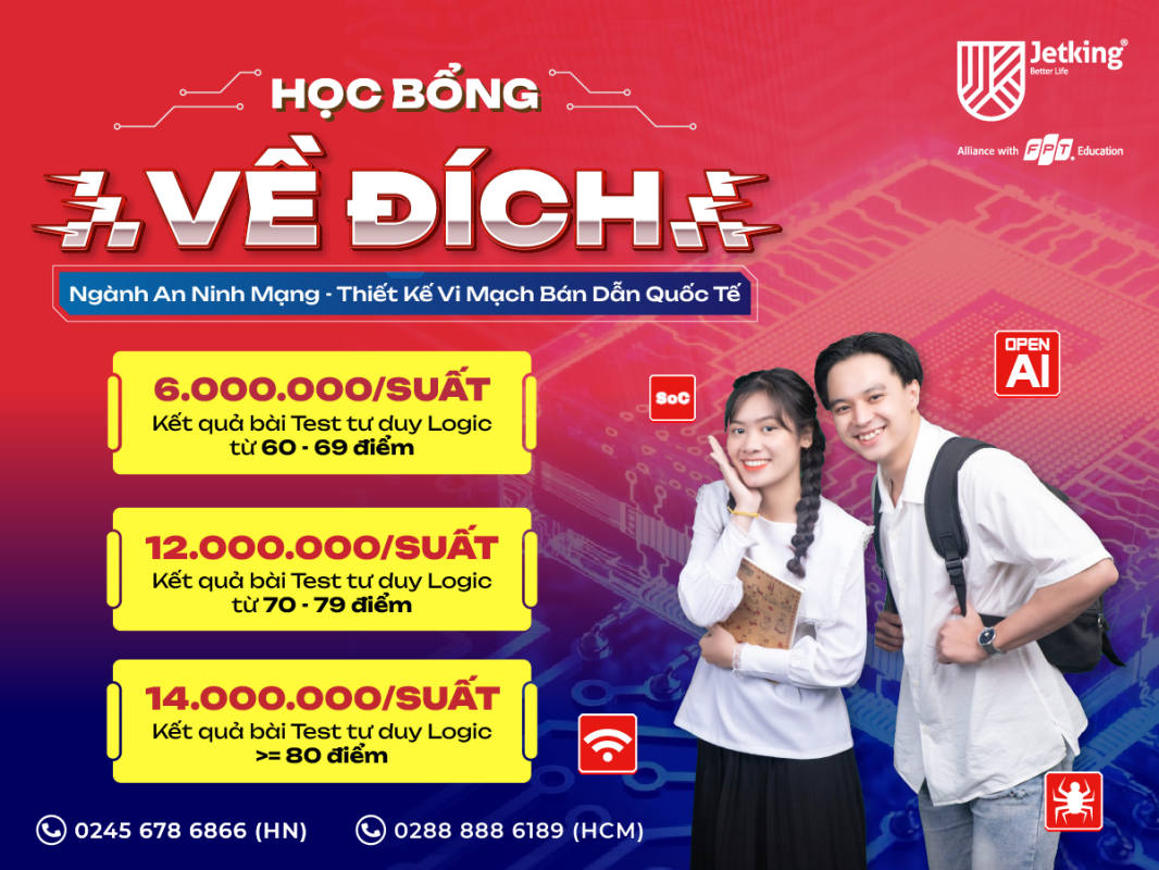 Học bổng về đích 