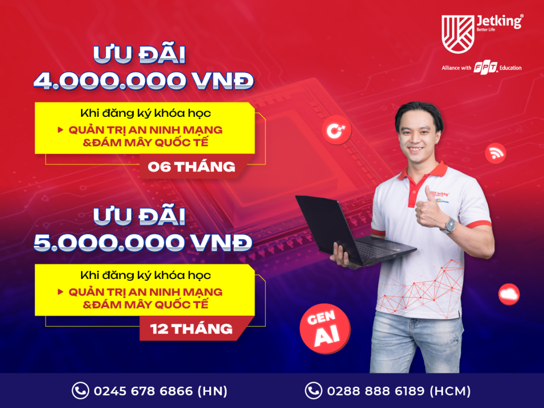 Ưu đãi nhập học dành cho chương trình 6 tháng và 12 tháng