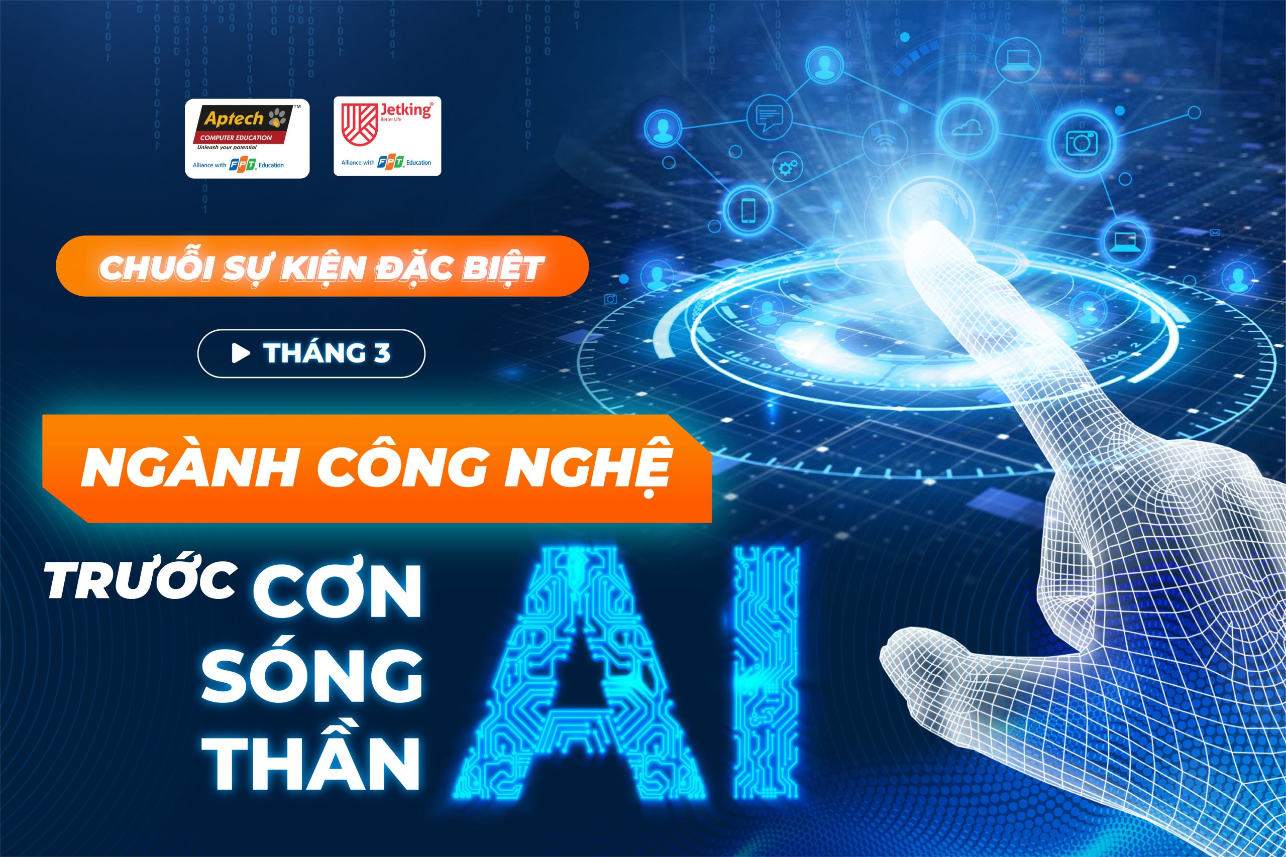 Đón đầu làn sóng AI trong ngành công nghệ với chuỗi workshop đặc biệt tháng 3 tại FPT Jetking