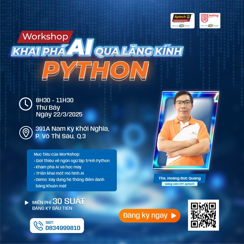 Workshop "Khai phá AI qua lăng kính Python"