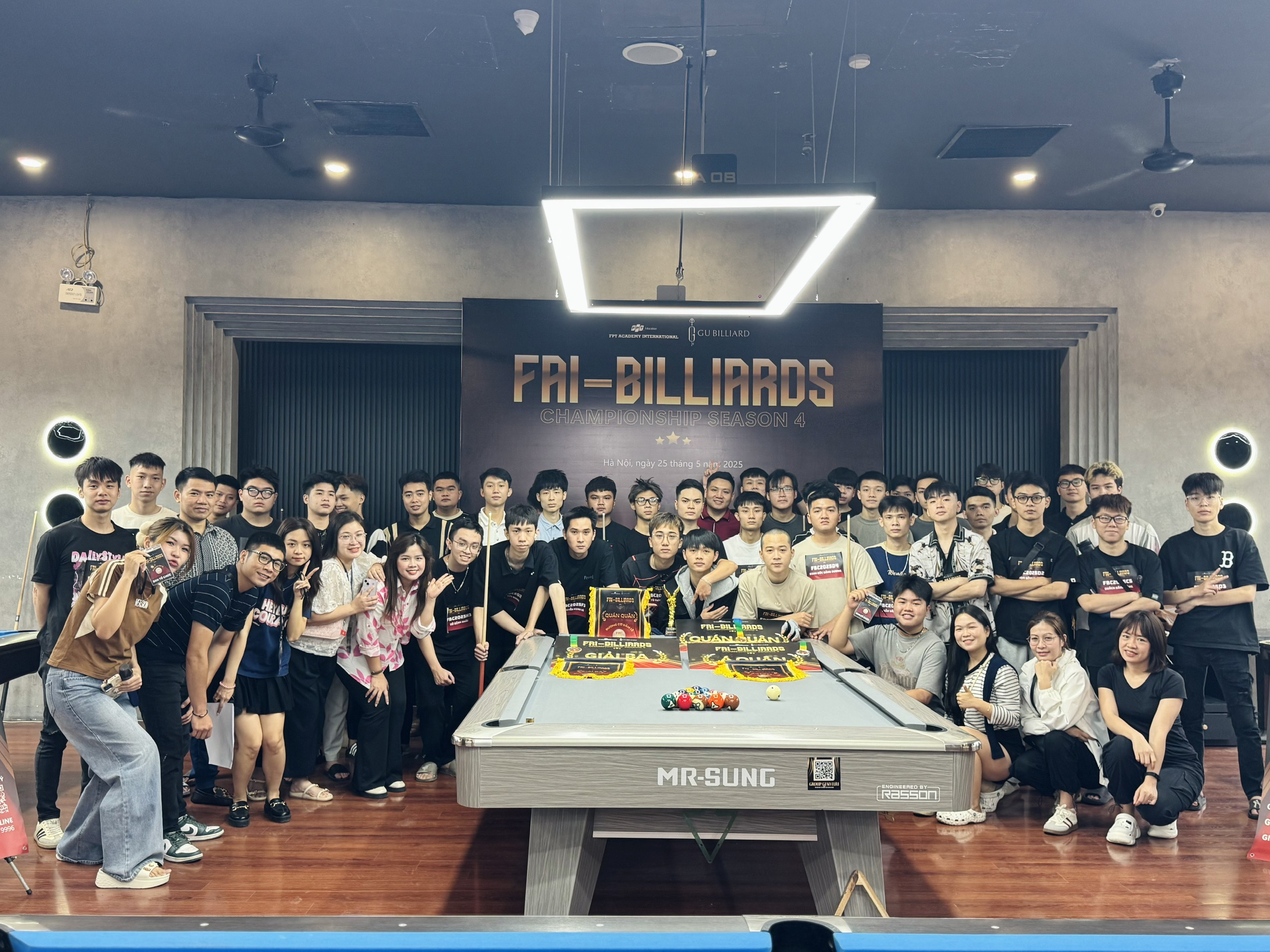 FAI Billiards Championship 2025: Mùa giải rực lửa khép lại với chiến thắng thuyết phục của Trần Văn Dũng