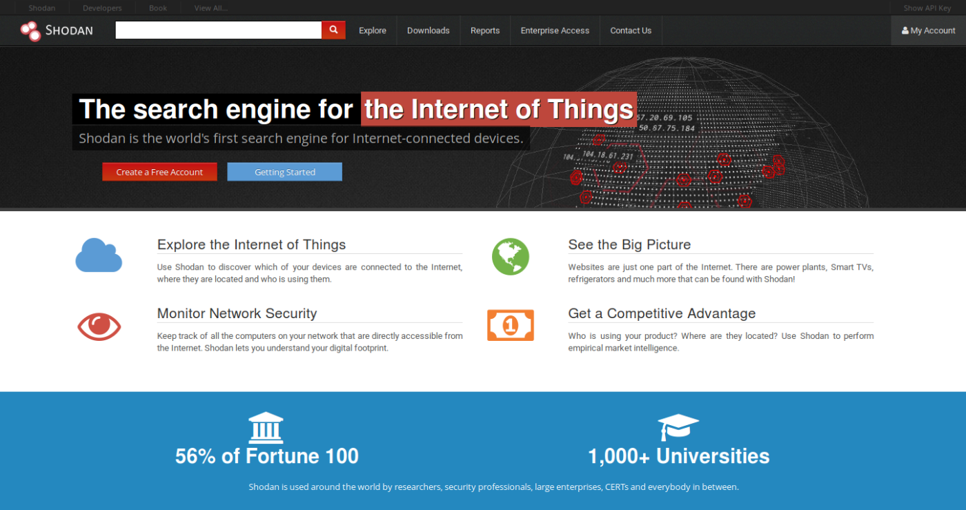 Shodan: Công cụ tìm kiếm cho Internet of Things (IoT)