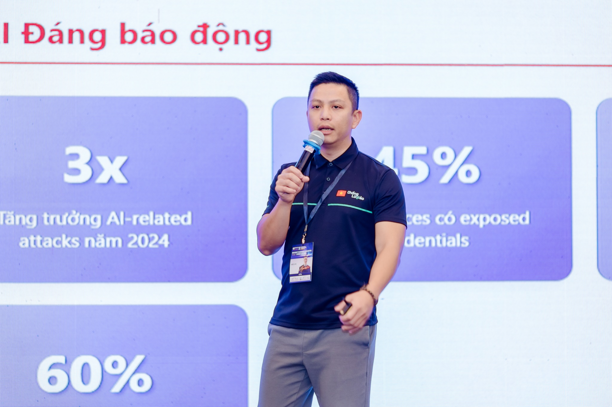 Chuyên gia Ngô Minh Hiếu trình bày tại hội thảo