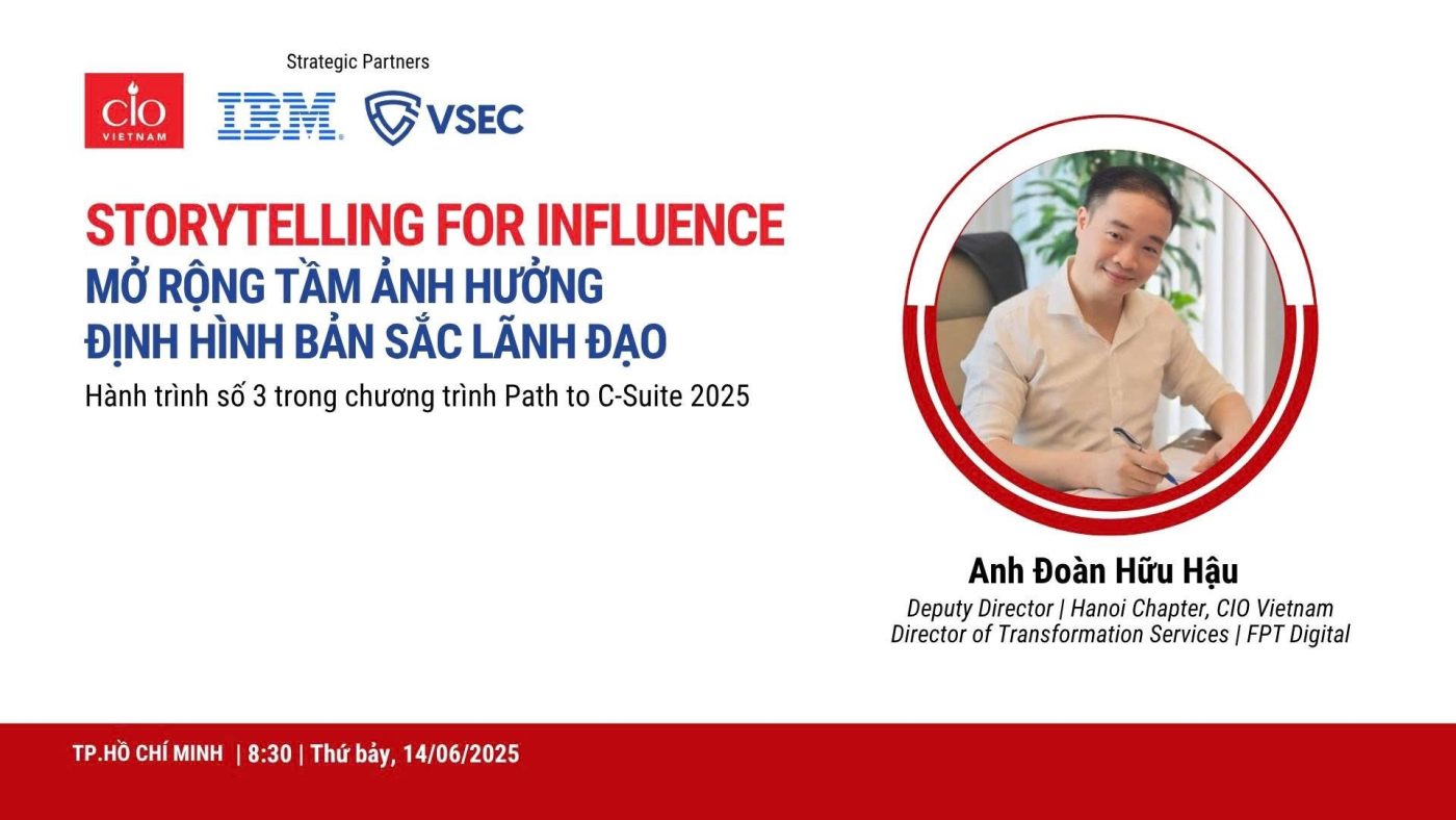 Workshop "Storytelling for Influence", Mở rộng tầm ảnh hưởng, - Định hình bản sắc lãnh đạo
