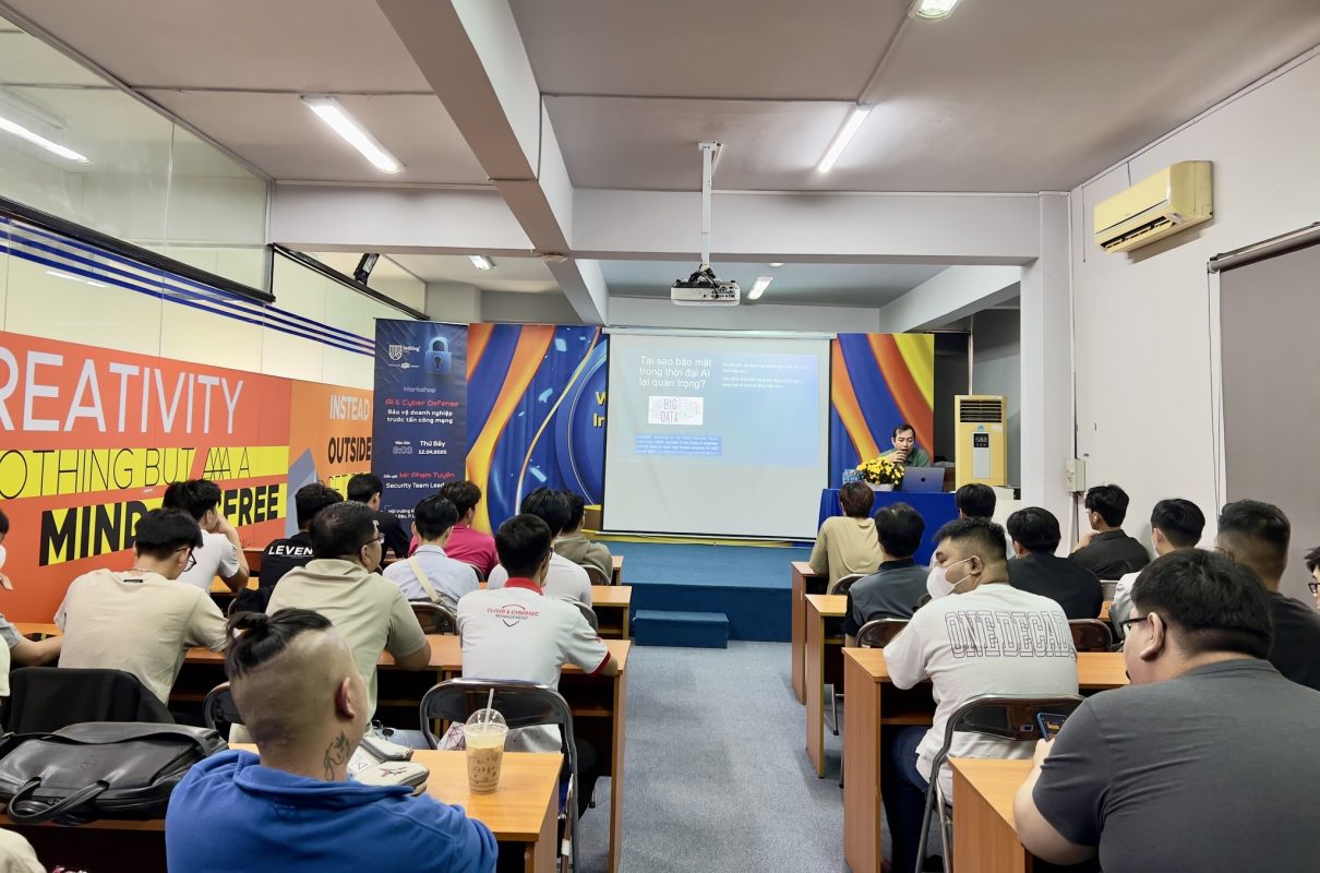 FPT Jetking tổ chức workshop “AI & Cyber Defense – Bảo vệ doanh nghiệp trước tấn công mạng” dành riêng cho Sinh viên học kỳ 4