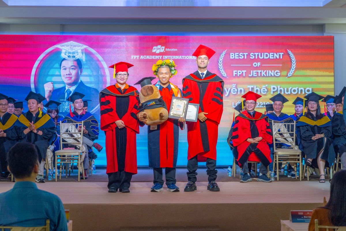 Anh Nguyễn Thế Phương kết thúc 2 năm học tại FPT Jetking và danh hiệu thủ khoa đầu ra ngành An ninh mạng