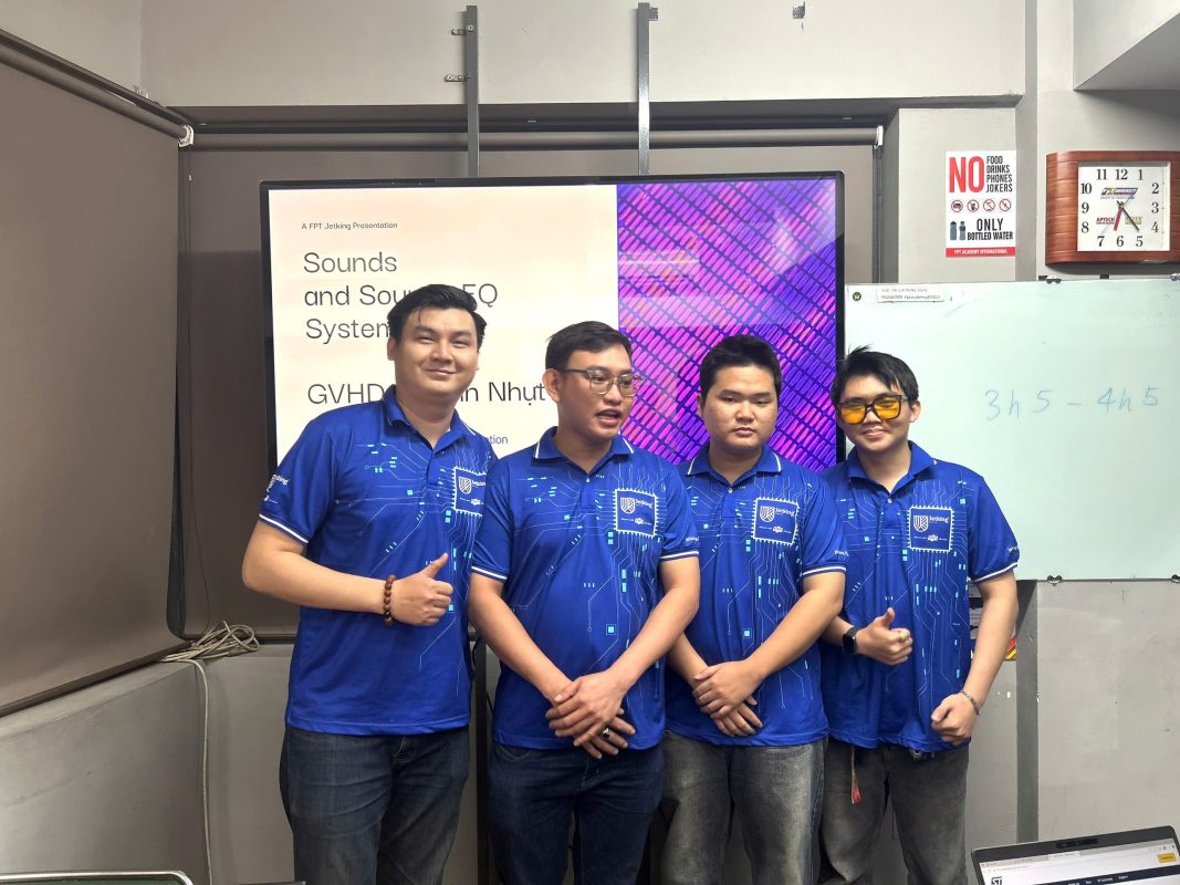 Các thành viên nhóm thực hiện đồ án