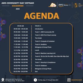 AWS Community Day Vietnam 2025: Sự kiện không thể bỏ lỡ dành cho sinh viên công nghệ