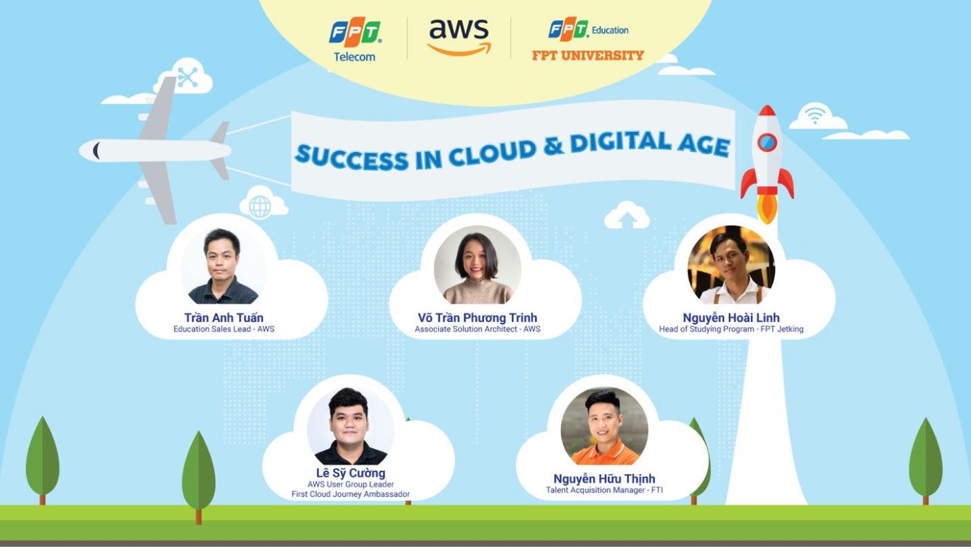 Anh Cường tham gia sự kiện với tư cách Leader cộng đồng AWS User Group