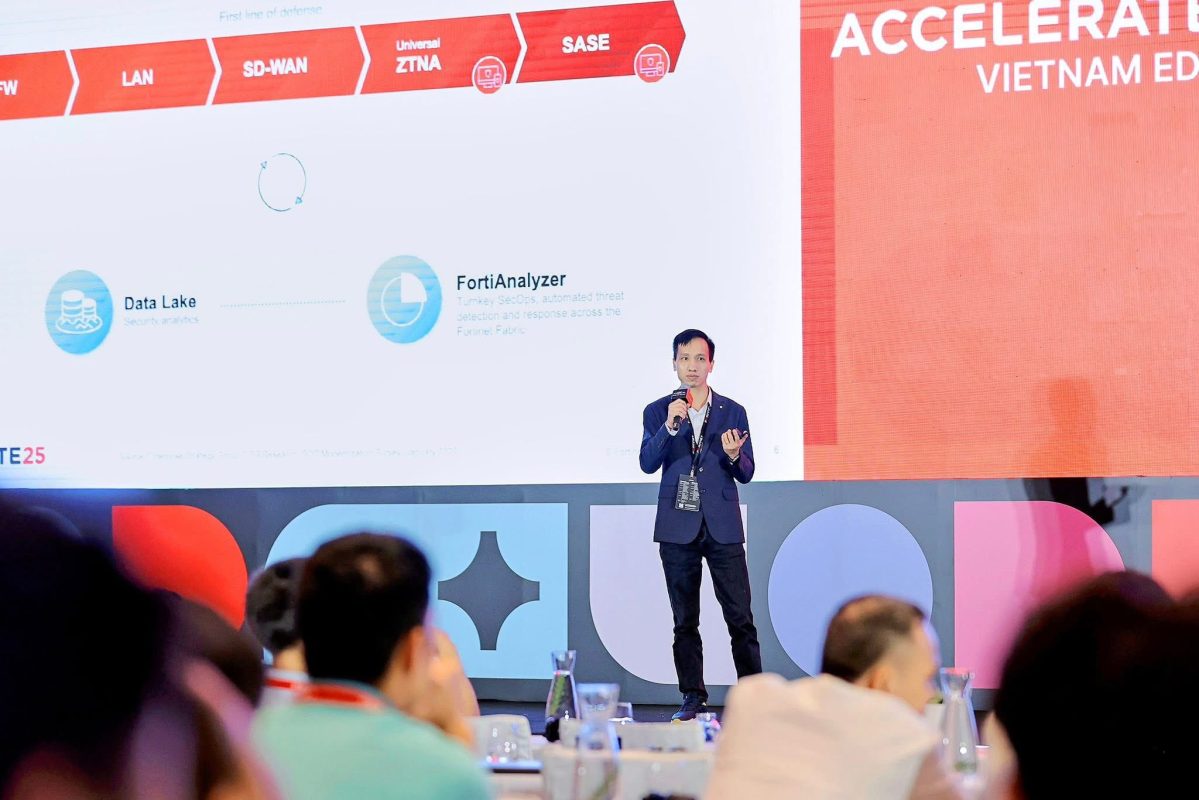 Diễn giả Mai Ngọc Đăng chia sẻ chủ đề “Heightening Cyber Resilience: Unified Threat Detection with a Turnkey SOC Platform”