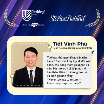 Tiết Vinh Phú – Hành trình chuyển ngành và khẳng định bản lĩnh ở tuổi 34