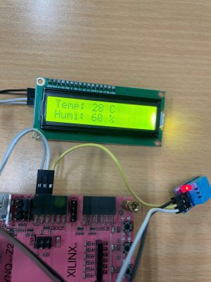 Verilog – Cảm biến DHT11 hiển thị LCD: Dự án FPGA ứng dụng thực tế từ sinh viên FPT Jetking