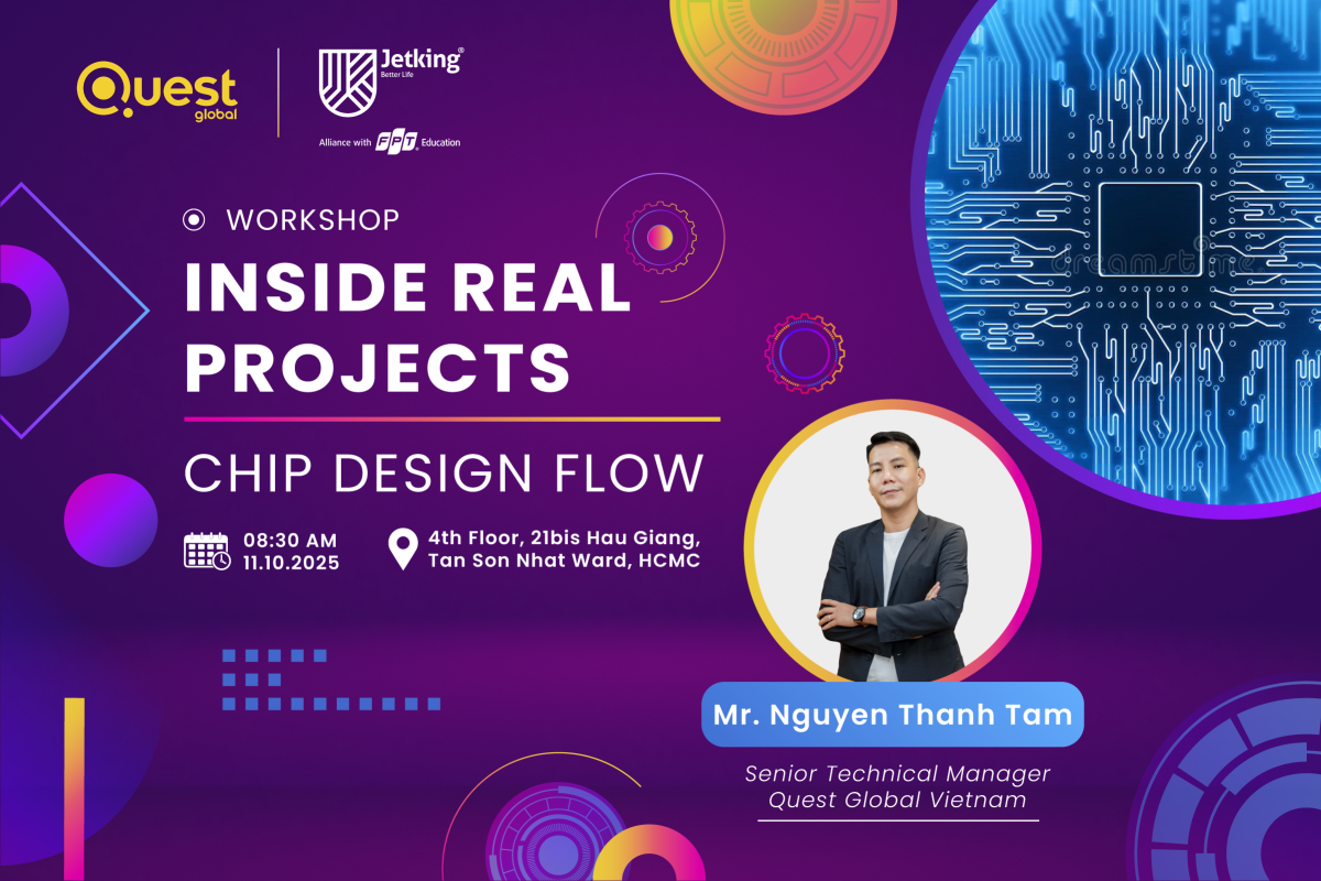 Workshop: Inside Real Projects – Chip Design Flow tại FPT Jetking