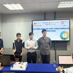 Sinh viên FPT Jetking tham gia thiết kế giải pháp bảo vệ môi trường sống xanh ngay từ kỳ 1