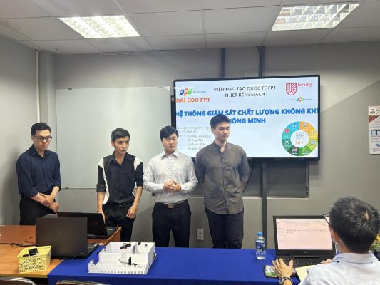 Sinh viên FPT Jetking tham gia thiết kế giải pháp bảo vệ môi trường sống xanh ngay từ kỳ 1