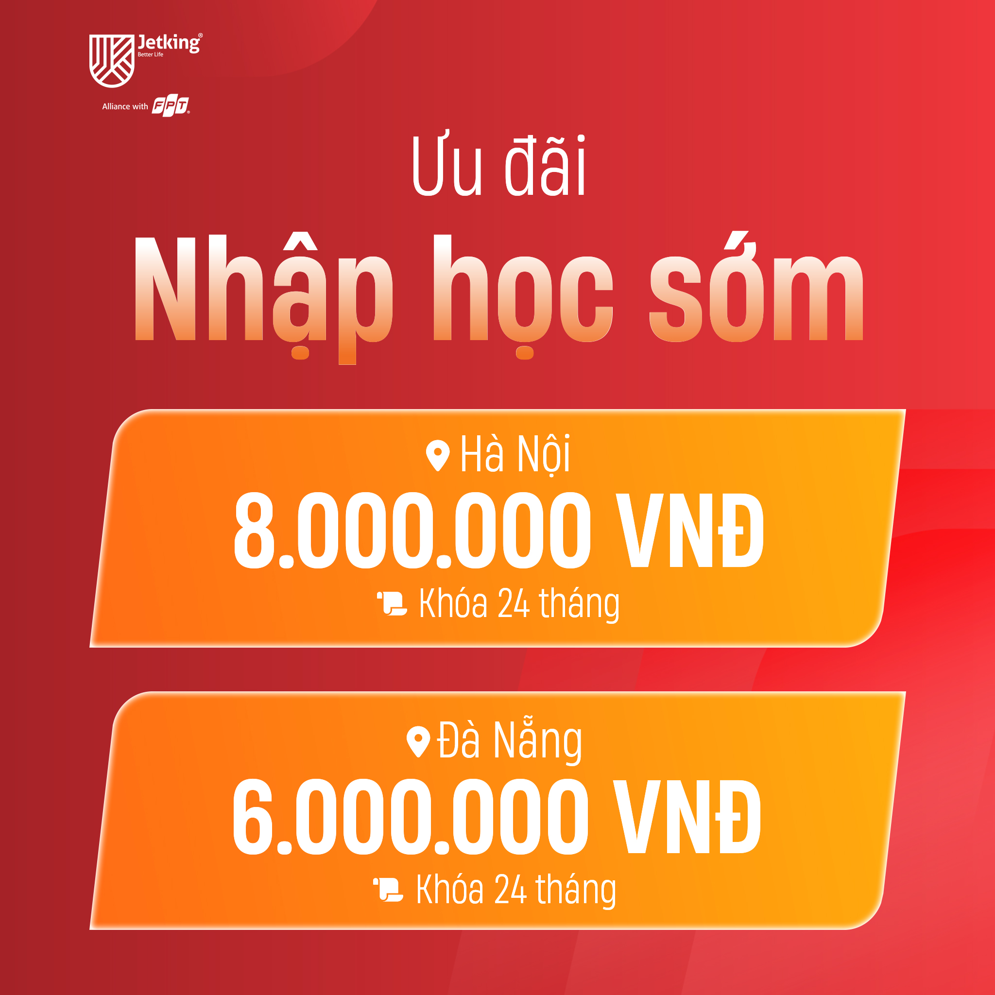 Ưu đãi nhập học sớm
