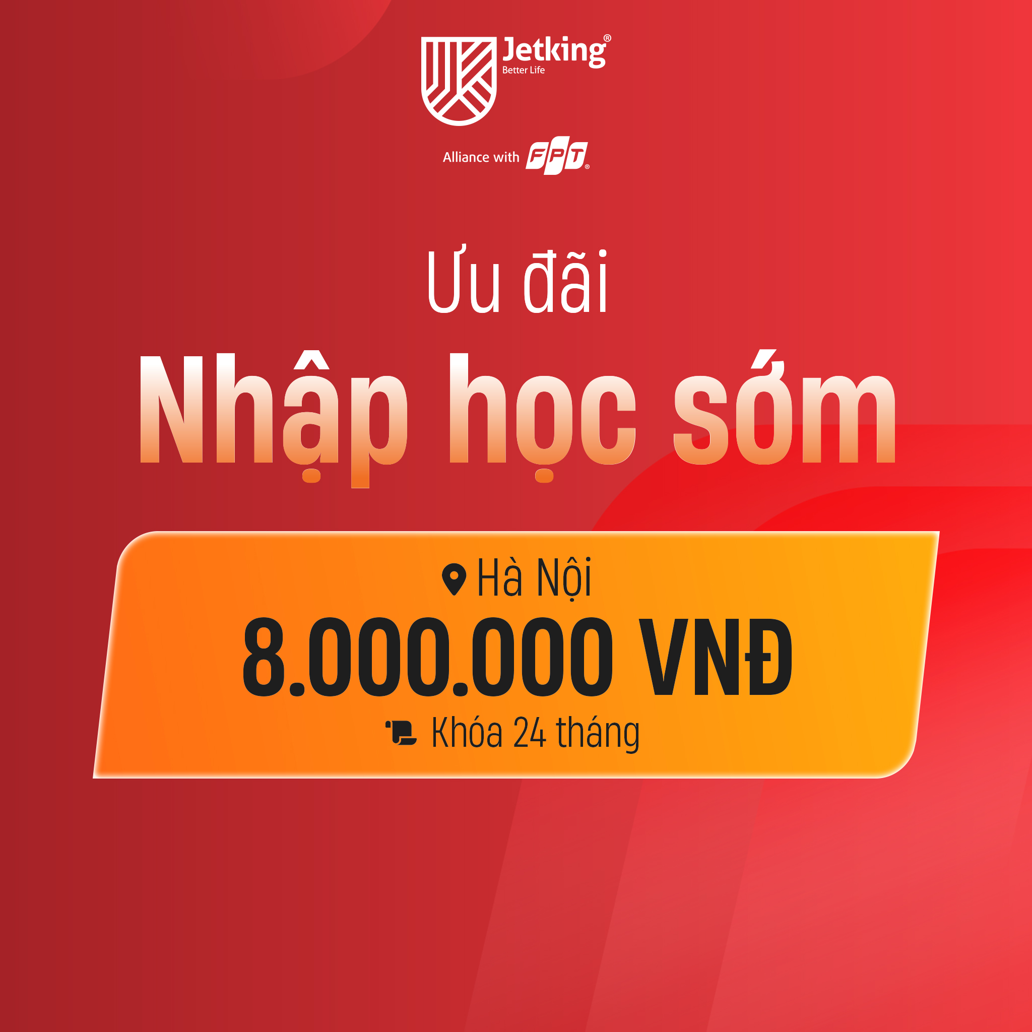 Ưu đãi Nhập học sớm 