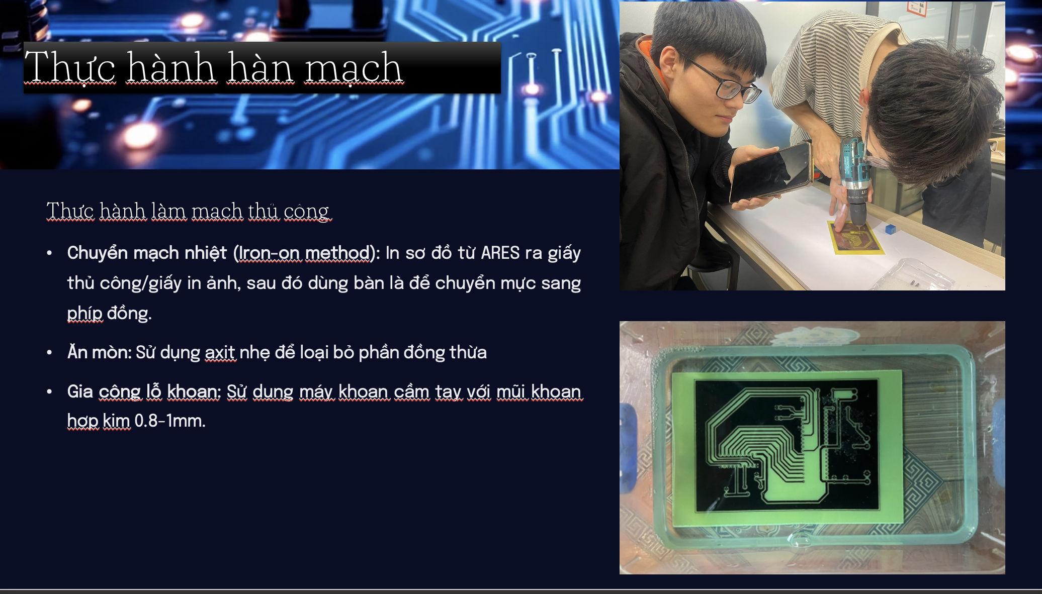Trải nghiệm lắp ráp thực tế