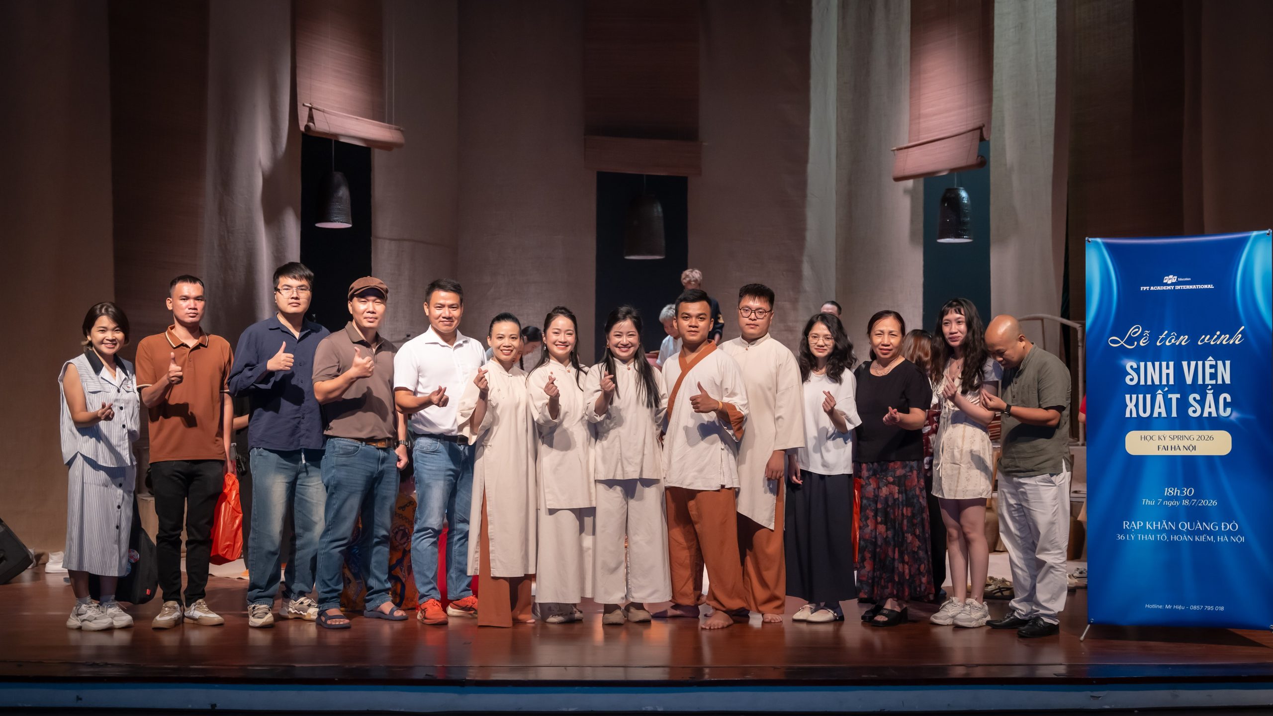 Lễ Tôn vinh Sinh viên Xuất sắc học kỳ Spring 2026