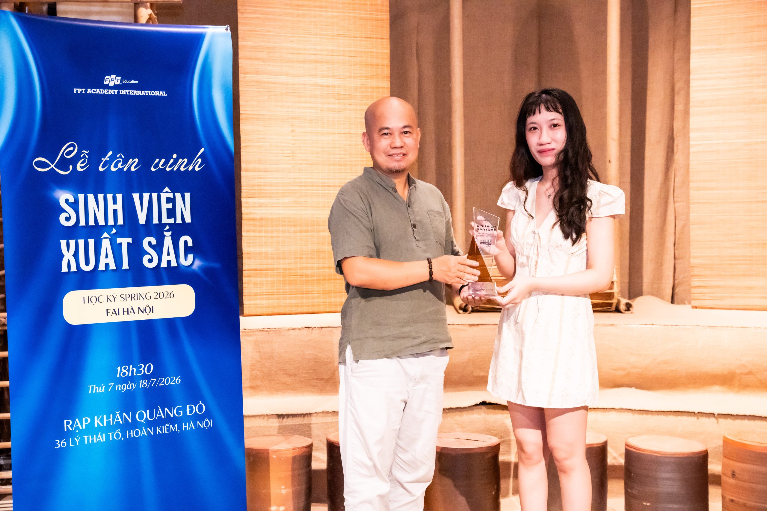Sinh viên xuất sắc học kỳ spring 2026