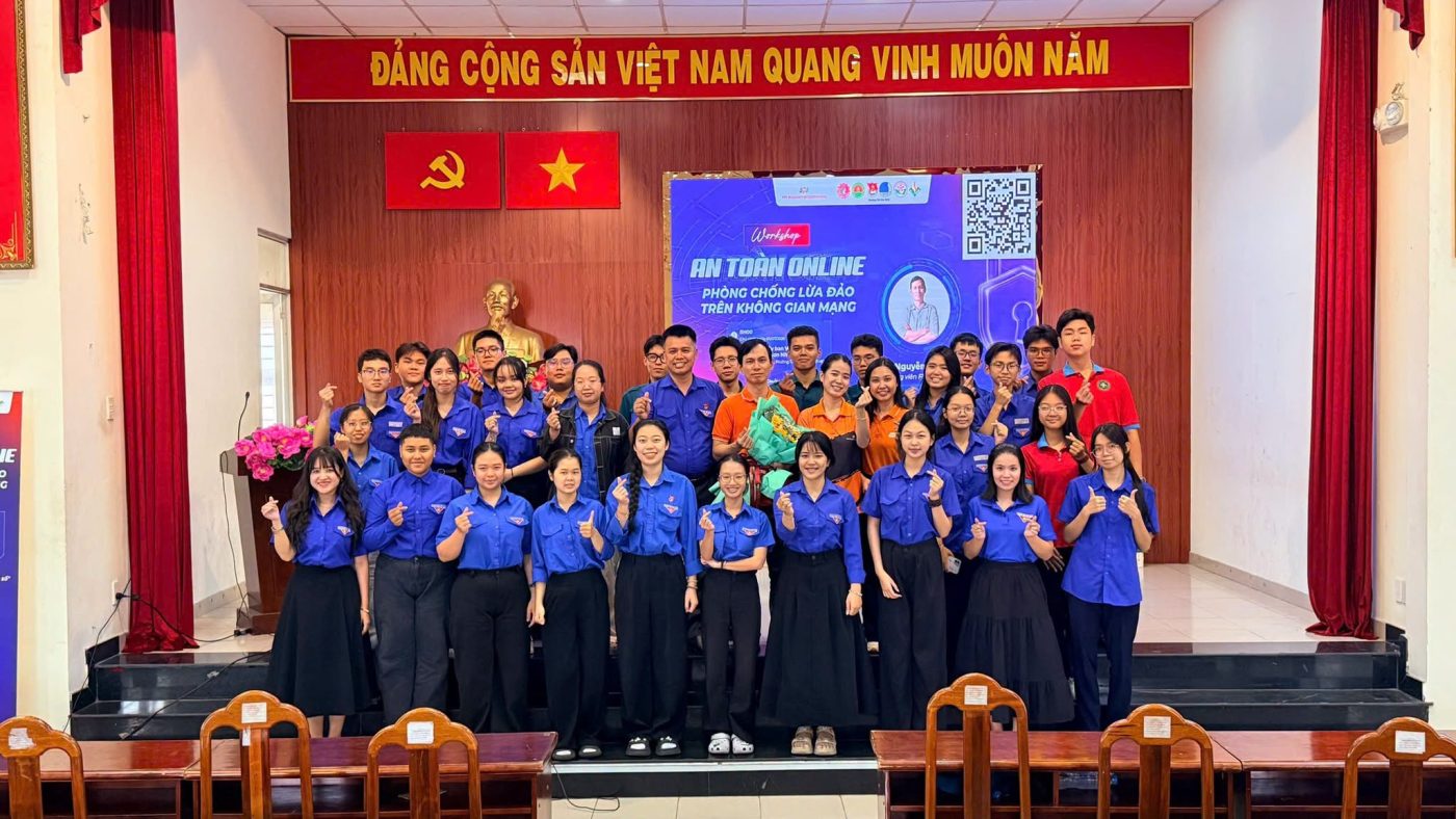 Recap workshop trang bị kiến thức phòng chống lừa đảo trên không gian mạng