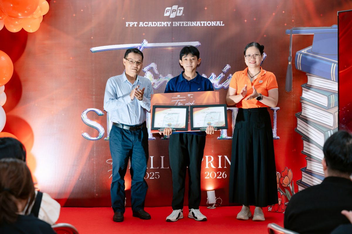 Nguyễn Trung Tín- Sinh viên xuất sắc học kỳ Fall 2025 và học kỳ Spring 2026