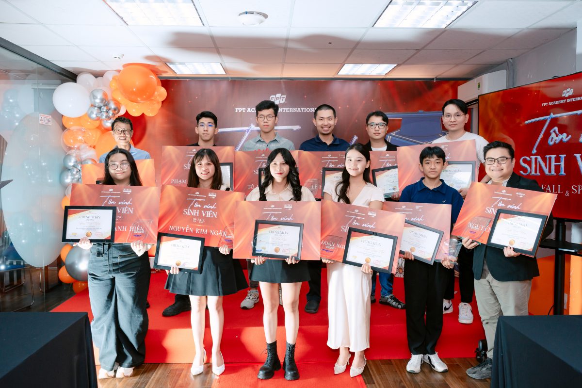 Recap Lễ tôn vinh sinh viên xuất sắc học kỳ Fall 2025 và Spring 2026 tại FPT Jetking