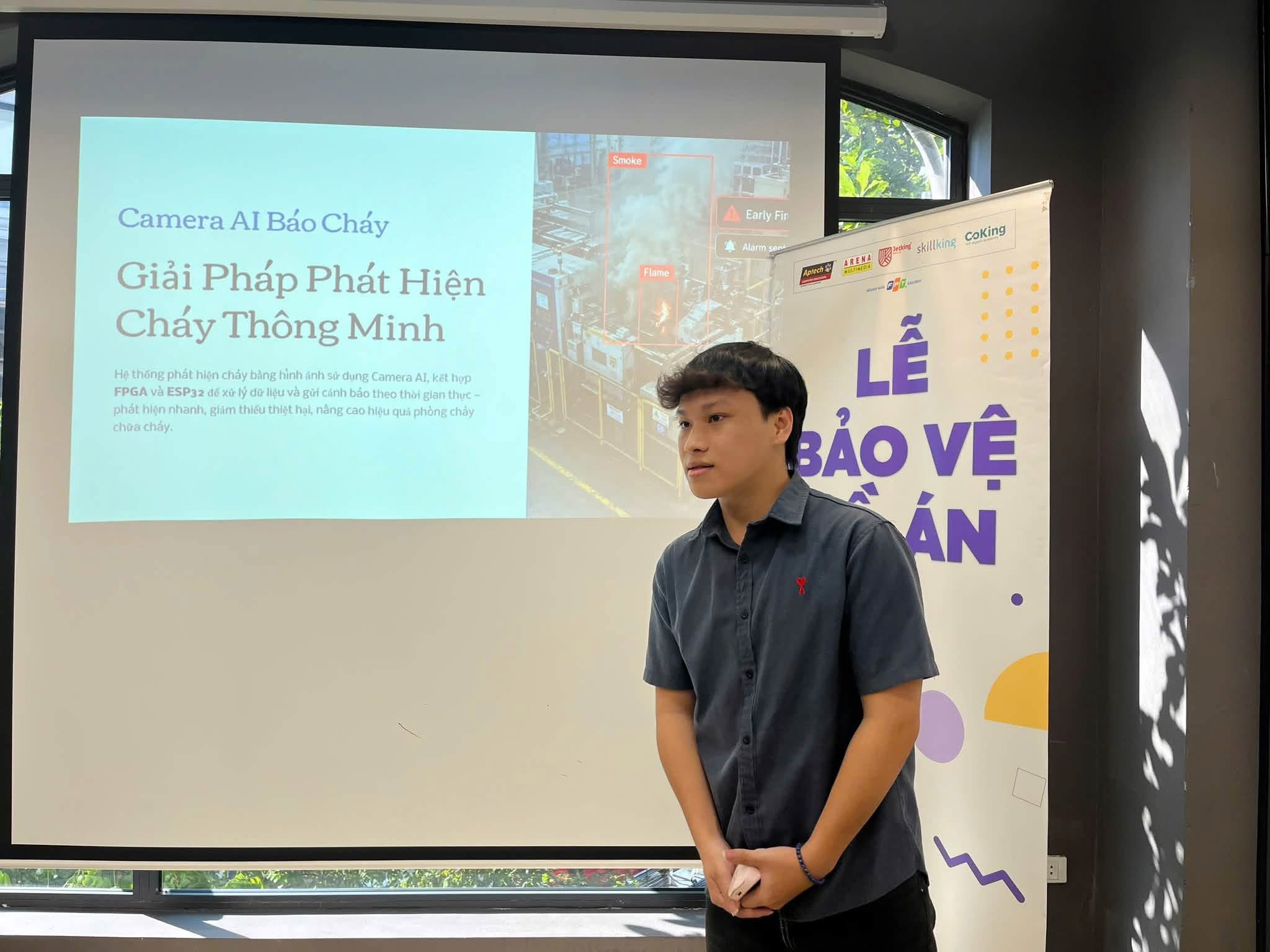 AI Camera báo cháy